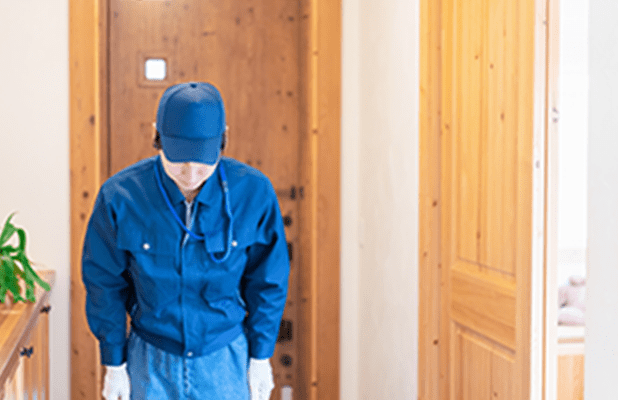 スタッフが訪問